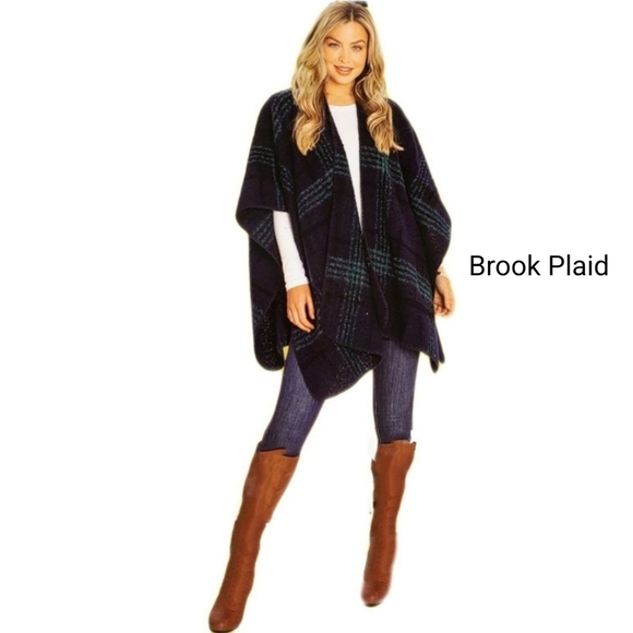 NWT Woolrich Womens Brushed Luxe Softness One Size Cozy Blanket Wrap MSRP $60 - Picture 8 of 10